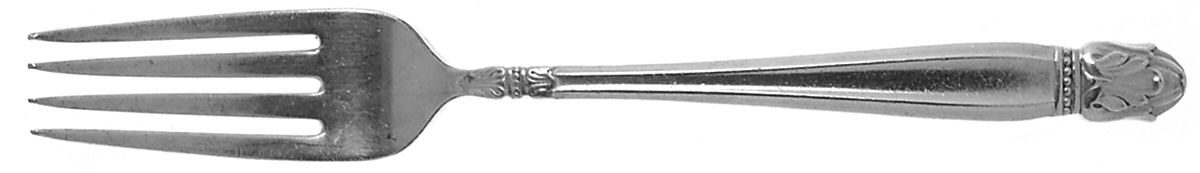 Danish Princess (Silverplate, 1938) Fork by International Silver-1