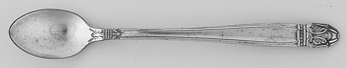 Danish Princess (Silverplate, 1938) Infant Feeding Spoon by International Silver-1