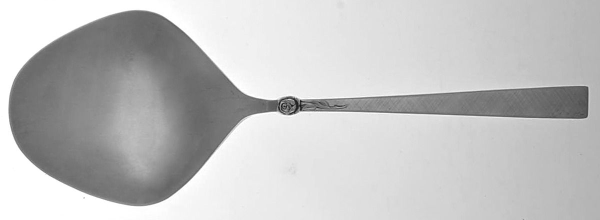 Dawn Rose (Sterling, 1969) Tomato Server, Solid Piece by International Silver-1