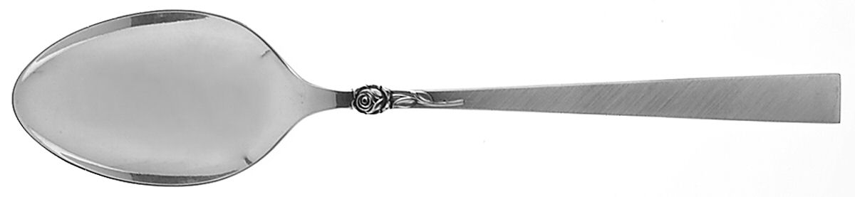 Dawn Rose (Sterling, 1969) Tablespoon (Serving Spoon) by International Silver-1