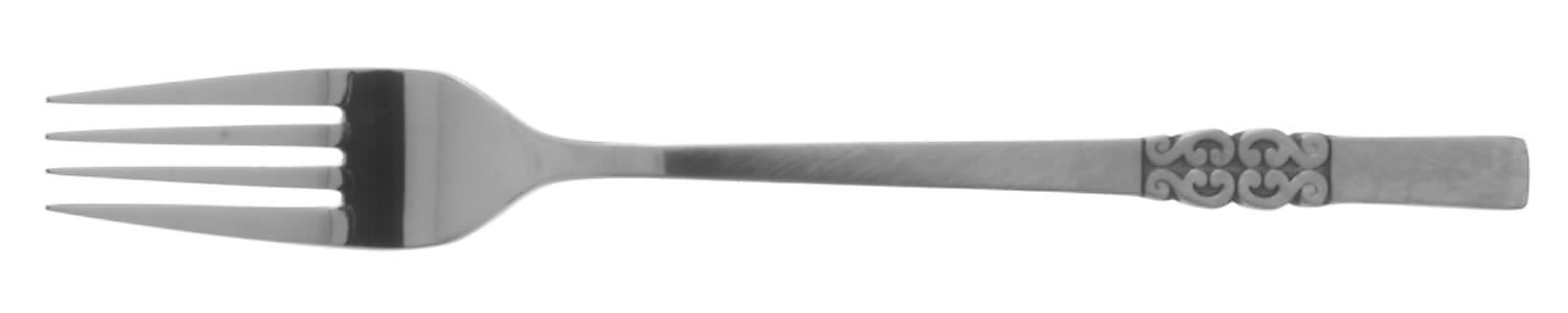 Danish Scroll (Stainless) Fork by International Silver-1