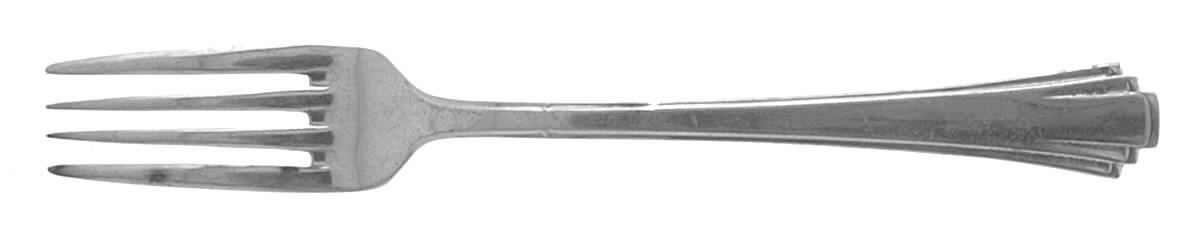 Deco (Silverplate, 1990) Fork by International Silver-1