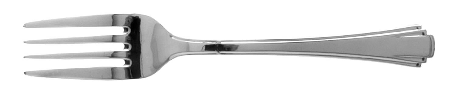 Deco (Silverplate, 1990) Individual Salad Fork by International Silver-1