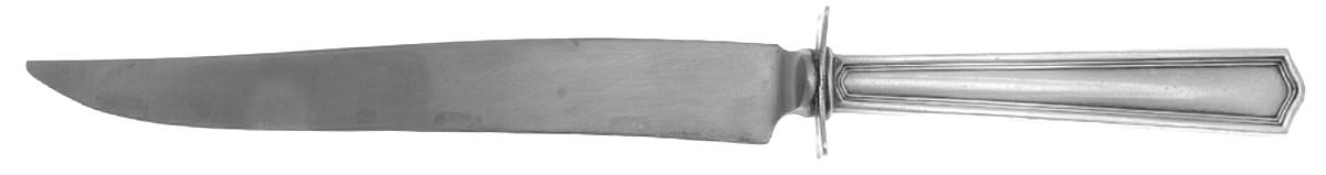 Deerfield-Beacon Hill (Sterling, 1913, No Monos) Small Steak Carving Knife with Stainless Blade by International Silver-1