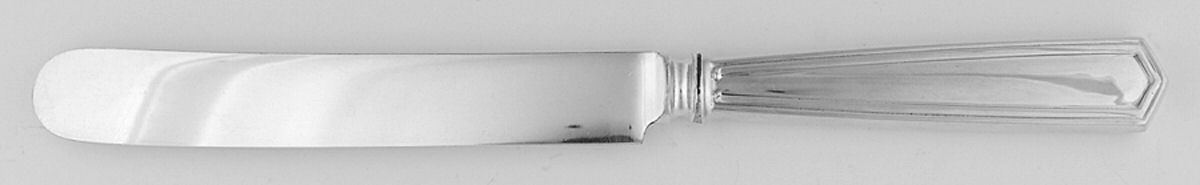 Deerfield-Beacon Hill (Sterling, 1913, No Monos) Old French Hollow Knife with Bolster by International Silver-1