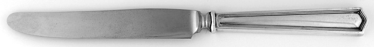 Deerfield-Beacon Hill (Sterling, 1913, No Monos) New French Hollow Knife with Bolster by International Silver-1