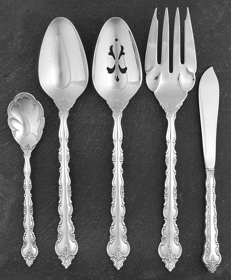 Delicato (Silverplate) 5 Piece Hostess Set by International Silver-1