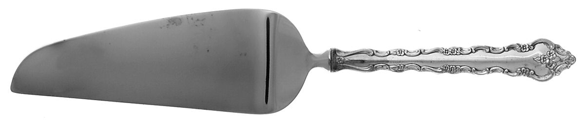 Delicato (Silverplate) Pie & Cake Server with Stainless Blade by International Silver-1
