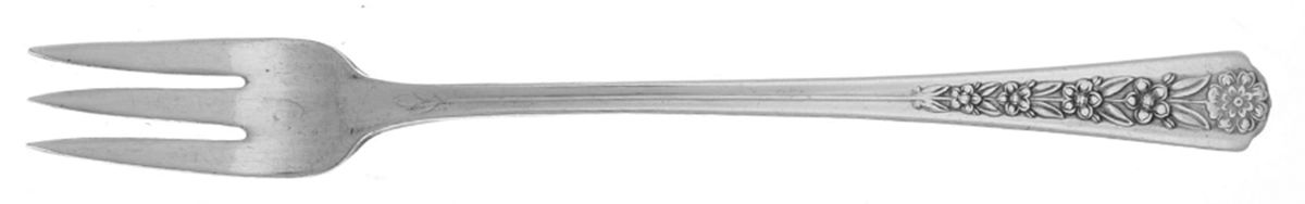 Delight (Silverplate, 1950) Cocktail/Seafood Fork by International Silver-1