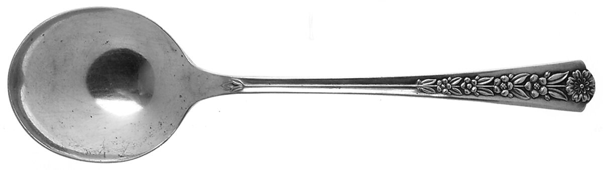 Delight (Silverplate, 1950) Round Bowl Soup Spoon (Gumbo) by International Silver-1