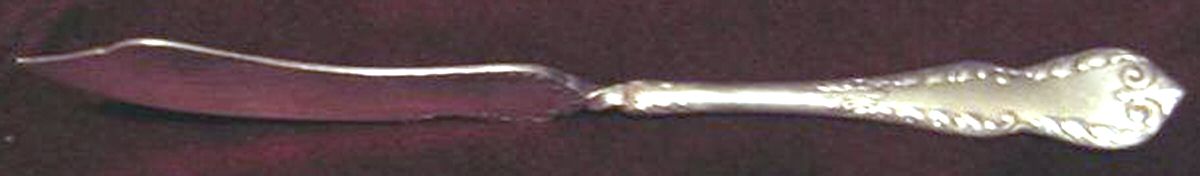 Delsarte (Silverplate) Flat Handle Master Butter Knife by International Silver-1