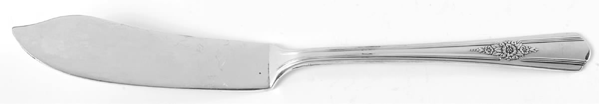 Desire (Silverplate, 1940, No Monograms) Flat Handle Master Butter Knife by International Silver-1