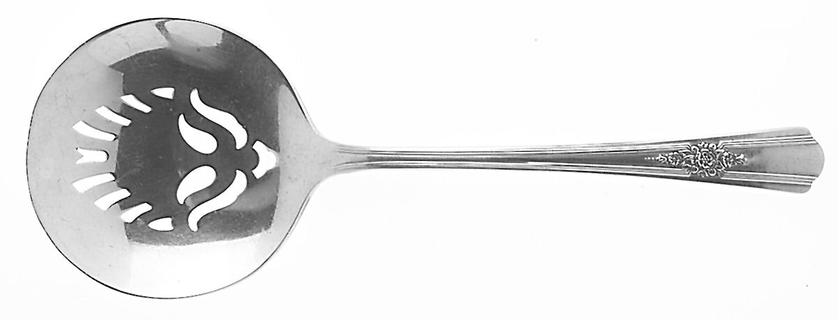 Desire (Silverplate, 1940, No Monograms) Tomato Server, Solid Piece by International Silver-1
