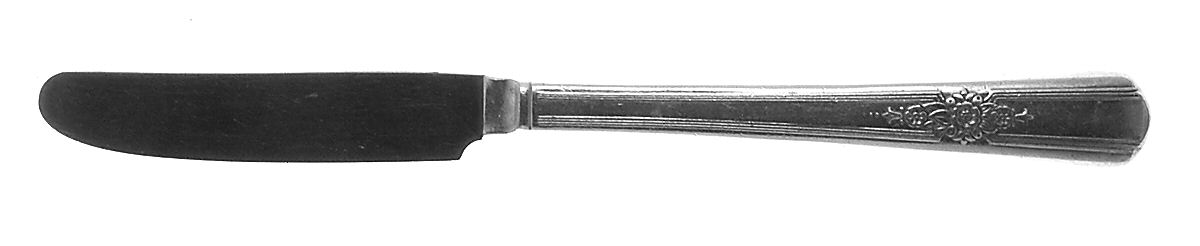 Desire (Silverplate, 1940, No Monograms) New French Hollow Grille Knife by International Silver-1