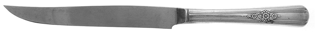 Desire (Silverplate, 1940, No Monograms) Small Steak Carving Knife with Stainless Blade by International Silver-1