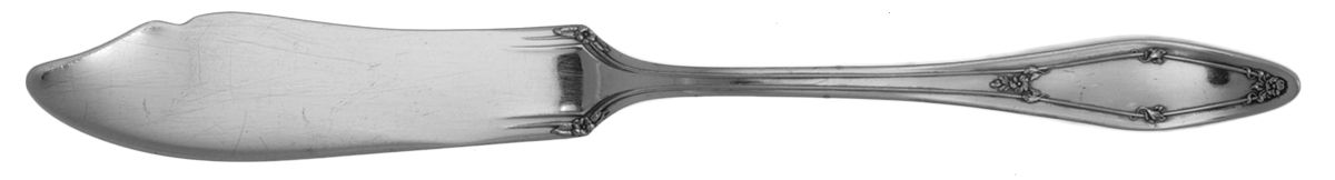 De Sancy-Roseland (Silverplate, 1915) Flat Handle Master Butter Knife by International Silver-1