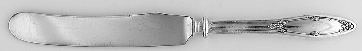 De Sancy-Roseland (Silverplate, 1915) Old French Hollow Knife with Bolster by International Silver-1