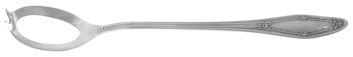 De Sancy-Roseland (Silverplate, 1915) Pierced Bowl Short Handle Olive Spoon by International Silver-1