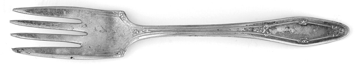 De Sancy-Roseland (Silverplate, 1915) Individual Salad Fork by International Silver-1