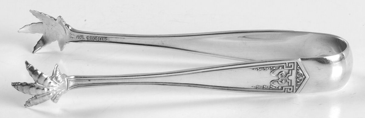 Devonshire (Sterling, 1914) Small Sugar Tongs by International Silver-1