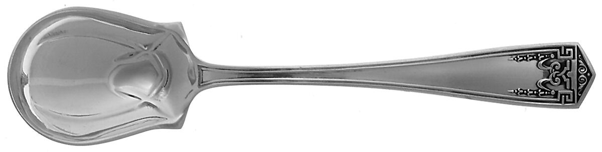 Devonshire (Sterling, 1914) Ice Cream Spoon Individual by International Silver-1