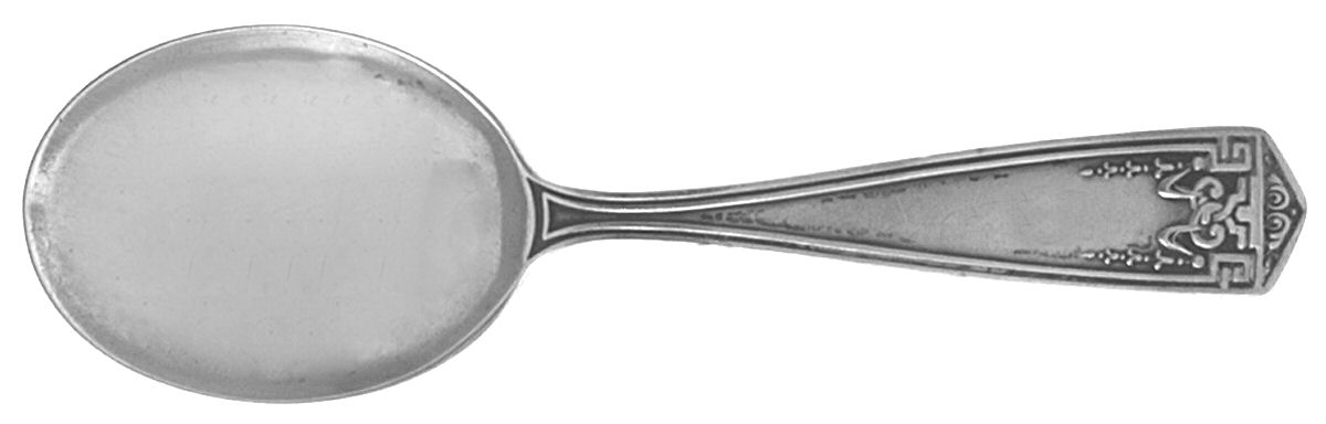 Devonshire (Sterling, 1914) Straight Handle Baby Spoon by International Silver-1