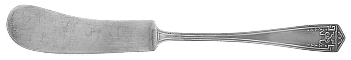 Devonshire (Sterling, 1914) Flat Handle Master Butter Knife by International Silver-1