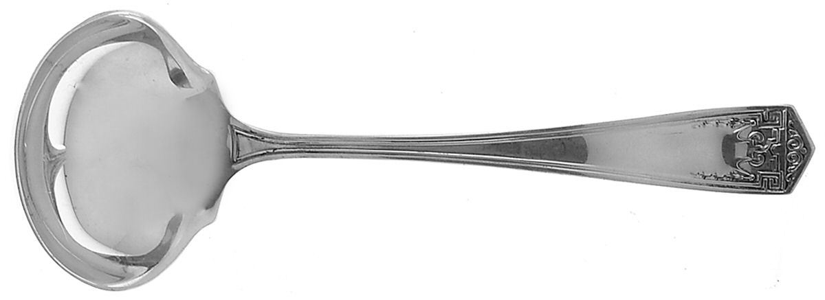 Devonshire (Sterling, 1914) Solid Gravy Ladle by International Silver-1