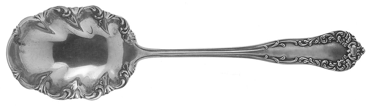 Diana (Sterling, 1900, No Monograms) Small Solid Berry/Casserole Spoon by International Silver-1