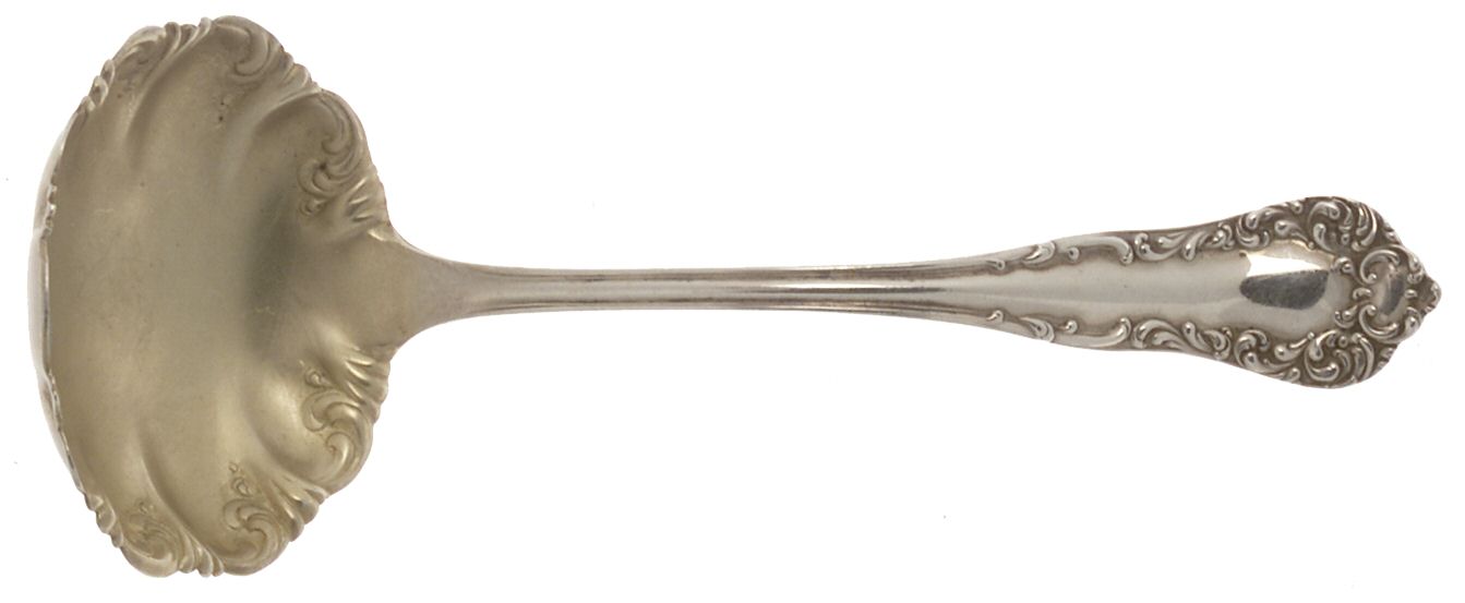 Diana (Sterling, 1900, No Monograms) Solid Gravy Ladle by International Silver-1