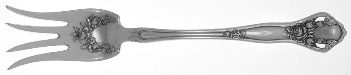 Dolly Madison (Silverplate, 1911) Small Chipped Beef Fork by International Silver-1