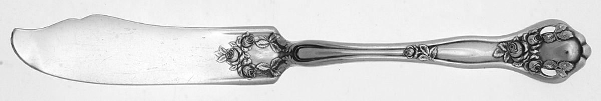 Dolly Madison (Silverplate, 1911) Flat Handle Master Butter Knife by International Silver-1