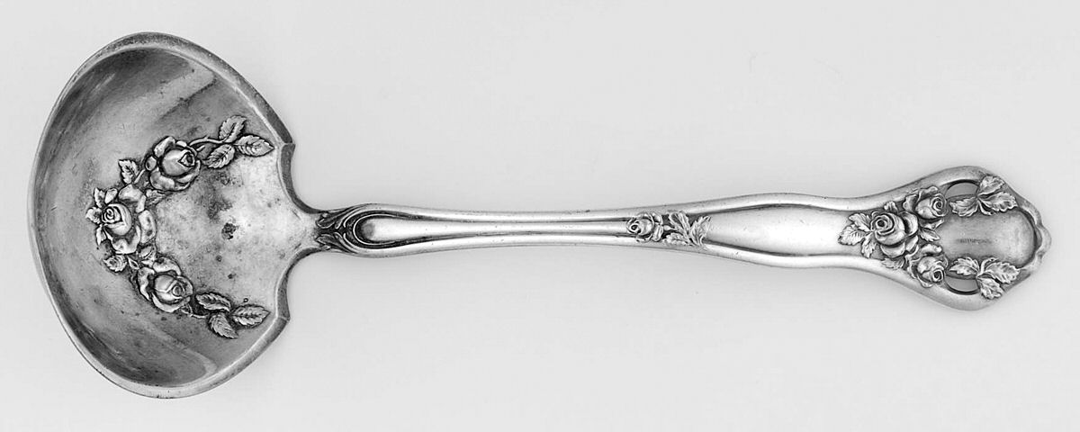 Dolly Madison (Silverplate, 1911) Solid Gravy Ladle by International Silver-1