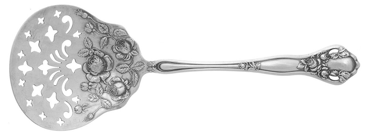 Dolly Madison (Silverplate, 1911) Tomato Server, Solid Piece by International Silver-1