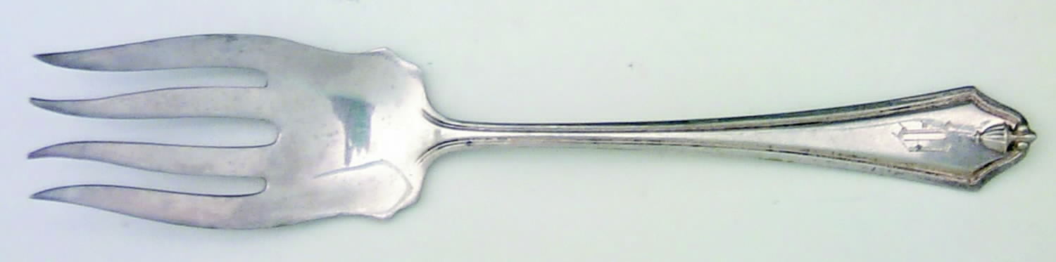 Dorchester-Old (Sterling, 1910) Individual Salad Fork by International Silver-1