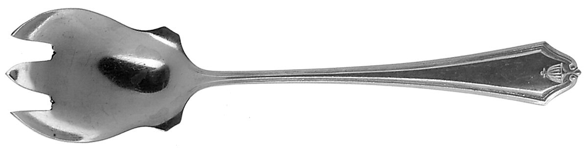 Dorchester-Old (Sterling, 1910) Ice Cream Fork by International Silver-1