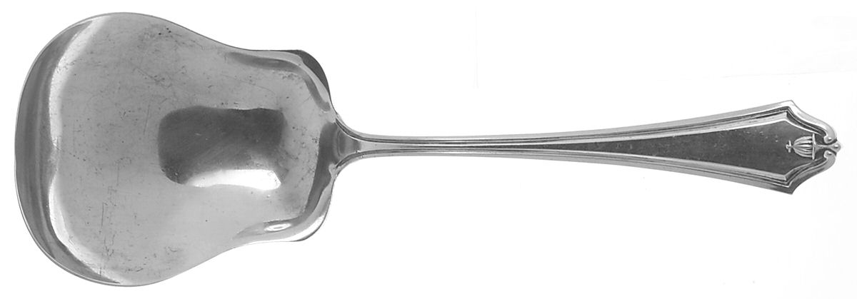 Dorchester-Old (Sterling, 1910) Small Solid Berry/Casserole Spoon by International Silver-1