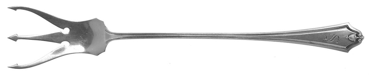 Dorchester-Old (Sterling, 1910) Large Lettuce Serving Fork by International Silver-1