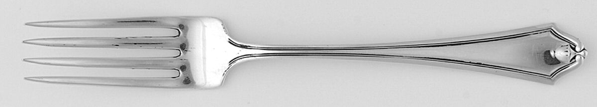 Dorchester-Old (Sterling, 1910) Solid Youth Tea Fork by International Silver-1