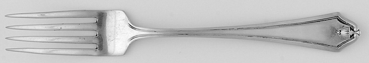Dorchester-Old (Sterling, 1910) Solid Youth Tea Fork by International Silver-1