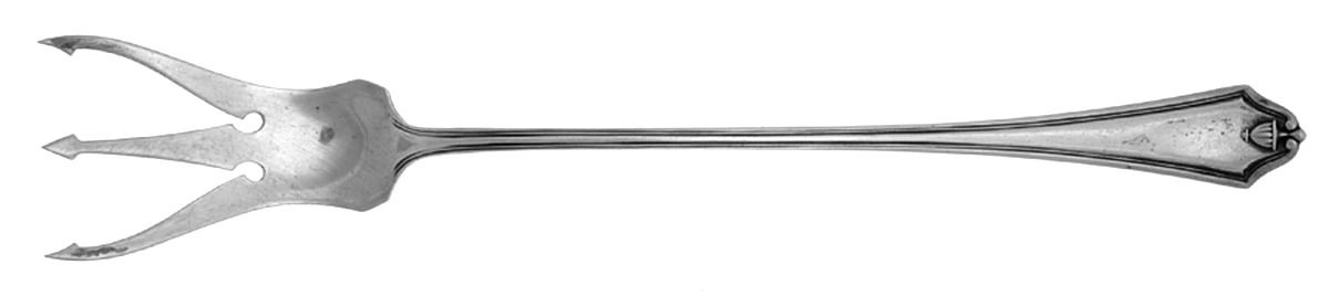 Dorchester-Old (Sterling, 1910) Large Lettuce Serving Fork by International Silver-1