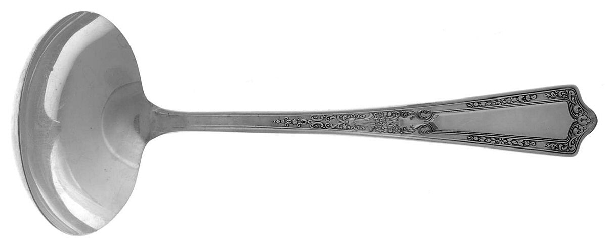 Dorset (Silverplate, 1926) Solid Gravy Ladle by International Silver-1