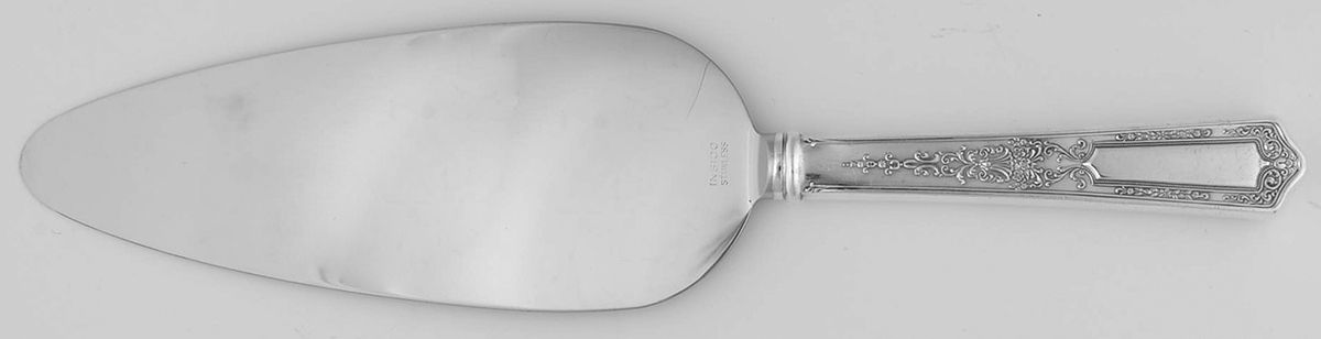 Dorset (Silverplate, 1926) Pie Server with Stainless Blade by International Silver-1