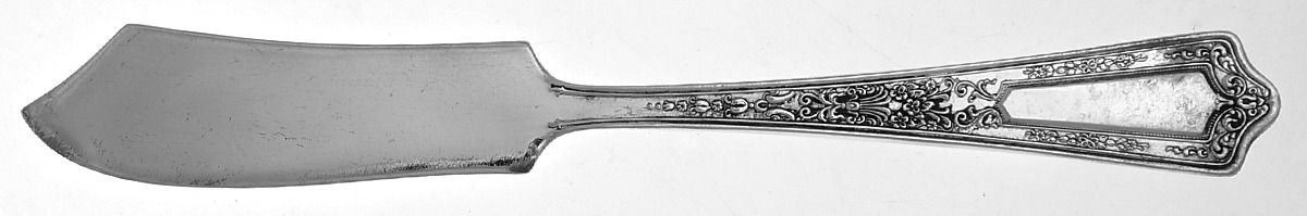 Dorset (Silverplate, 1926) Flat Handle Butter Spreader by International Silver-1