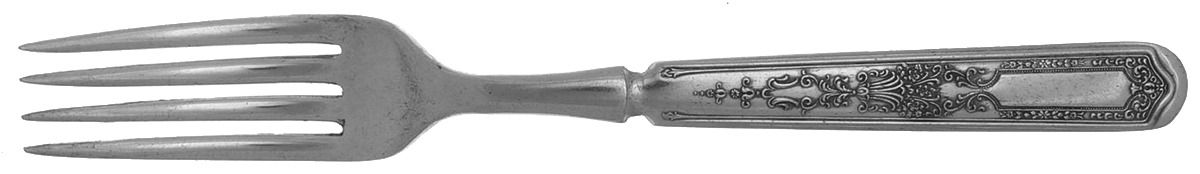 Dorset (Silverplate, 1926) Indented Solid Handled Fork by International Silver-1