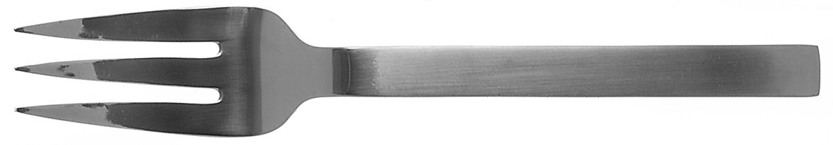 Drama (Stainless) Medium Solid Cold Meat Serving Fork by International Silver-1