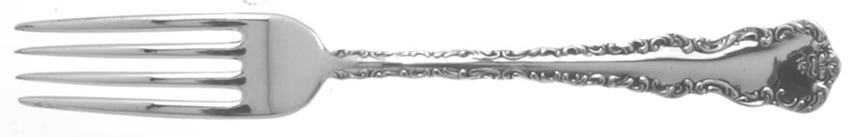 Dresden (Silverplate, 1911) Fork by International Silver-1