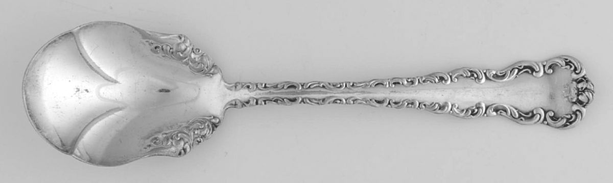 Dresden (Silverplate, 1911) Sugar Shell Spoon by International Silver-1