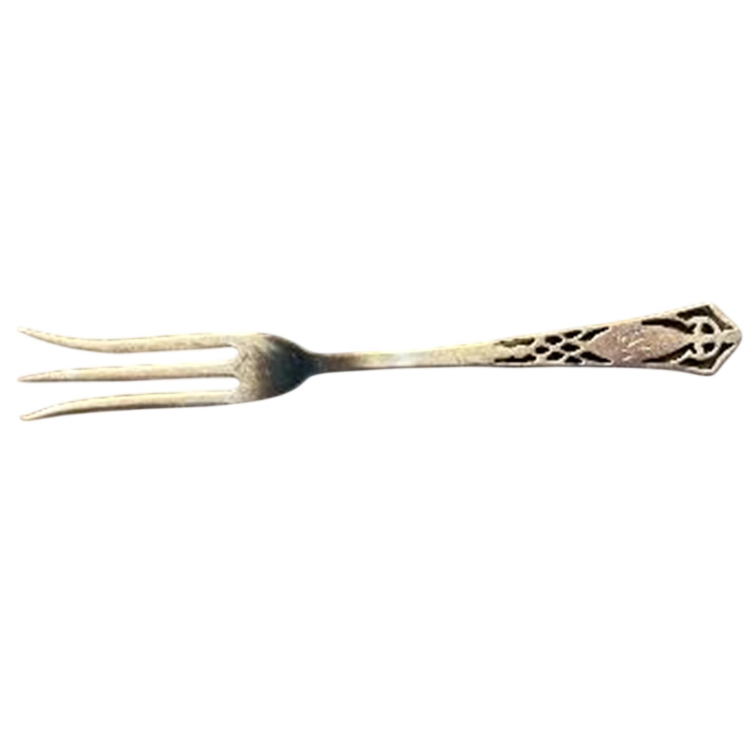 Dresden (Sterling, 1898) Lemon Fork by International Silver-1