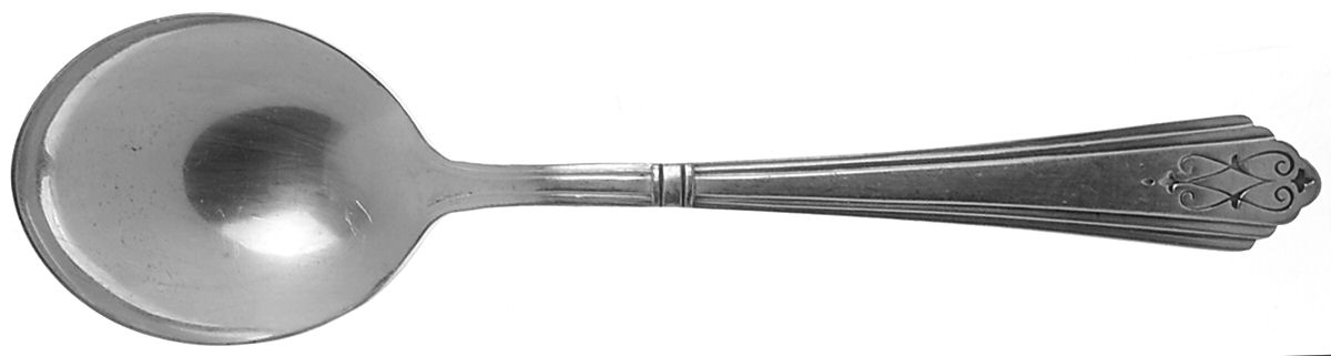 Drexel (Silverplate, 1929) Round Bowl Soup Spoon (Gumbo) by International Silver-1